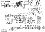 Bosch 0 601 175 001  Percussion Drill 110 V / Eu Spare Parts